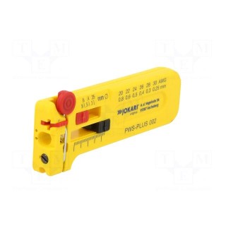 Stripping tool | Øcable: 0.25÷0.8mm | Wire: round | PWS-PLUS