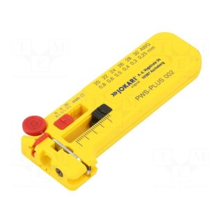 Stripping tool | Øcable: 0.25÷0.8mm | Wire: round | PWS-PLUS