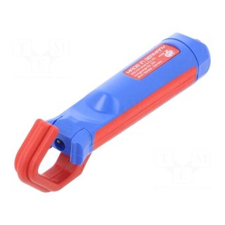 Stripping tool | Øcable: 28÷35mm | Wire: round | Tool length: 140mm