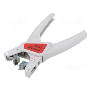 Stripping tool | Øcable: 3.2÷4.4mm | Wire: round | Tool length: 166mm