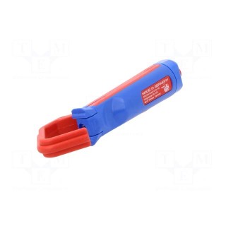 Stripping tool | Øcable: 35÷50mm | Wire: round | Tool length: 118mm
