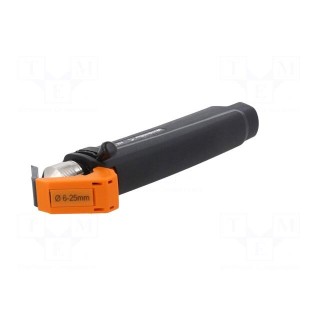 Stripping tool | Wire: round | Length: 135mm | Øcable: 4.5÷25mm