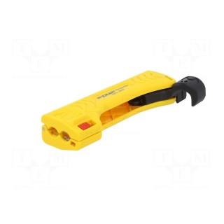 Stripping tool | Øcable: 4.8÷7.5mm | Wire: coaxial,round