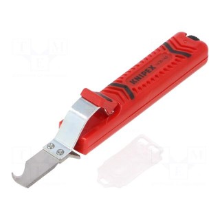 Stripping tool | Øcable: 4÷16mm | Wire: round | Tool length: 165mm