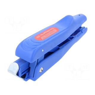 Stripping tool | Øcable: 4÷28mm | 20AWG÷10AWG | 0.5÷6mm2 | Wire: round