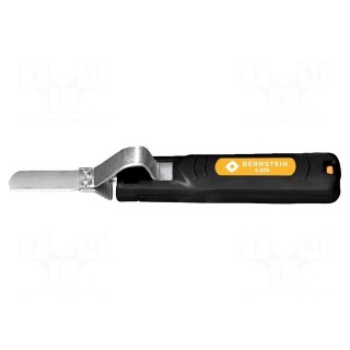 Stripping tool | Øcable: 4÷28mm | Wire: round | Tool length: 180mm