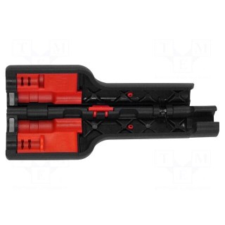 Stripping tool | Øcable: 6÷10mm | Wire: coaxial | Tool length: 125mm