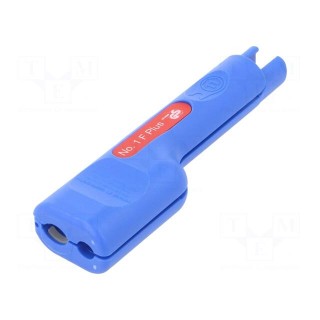 Stripping tool | Øcable: 6÷8mm | Wire: coaxial | Tool length: 125mm