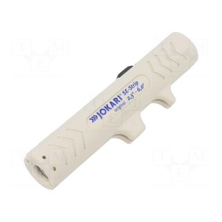Stripping tool | Øcable: 7.5÷9.5mm | 2.5÷6mm2 | Wire: round | SE-Strip