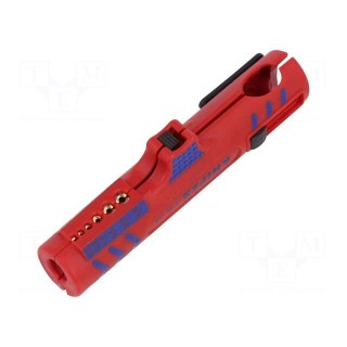 Stripping tool | Øcable: 8÷13mm | 0.2÷4mm2 | Wire: round | 125mm