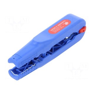 Stripping tool | Øcable: 8÷13mm | 20AWG÷10AWG | 0.5÷6mm2 | Wire: round