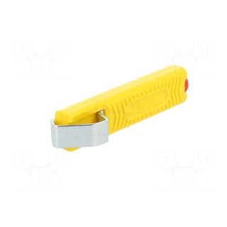 Stripping tool | Øcable: 8÷28mm | Wire: round | Tool length: 132mm