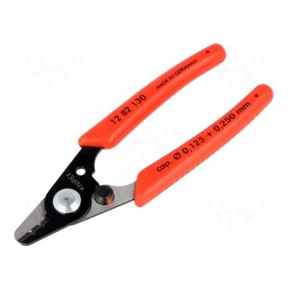 Stripping tool | Wire: fiber-optic | 130mm