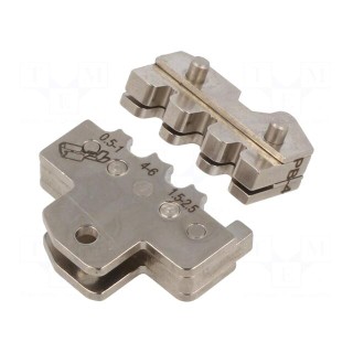 Crimping jaws | non-insulated terminals | 0.5÷6mm2 | BEX-PBO