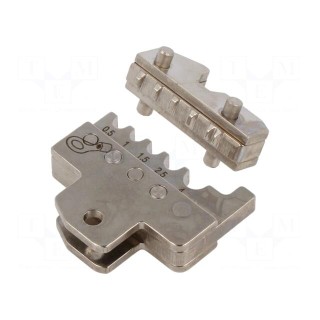 Crimping jaws | non-insulated terminals,ring terminal | 0.5÷4mm2