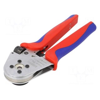 Tool: for crimping | for   contacts | 0,14÷6mm2 | Die shape: square