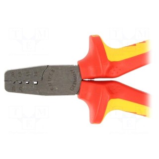 Tool: for crimping | DIN 46228,ferrule | 0.25÷2.5mm2 | 23AWG÷13AWG