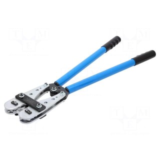 Tool: for crimping | DIN,non-insulated terminals | 10÷120mm2