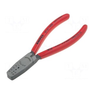 Tool: for crimping | insulated solder sleeves | 0,25÷2,5mm2