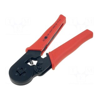 Tool: for crimping | insulated solder sleeves | 0.08÷6mm2