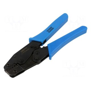 Tool: for crimping | insulated terminals | 0.5÷6mm2