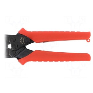 Tool: for crimping | non-insulated solder sleeves | 1.25÷5.5mm2