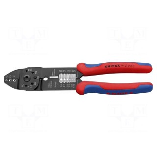 Tool: for crimping | non-insulated terminals | 0.5÷6mm2