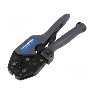 Tool: for crimping | non-insulated terminals angeled 90° | 204mm