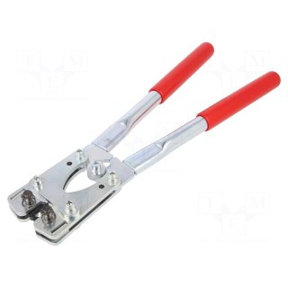 Tool: for crimping | ring tube terminal | 390x150x45mm