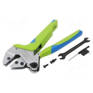 Tool: for crimping | without crimping dies