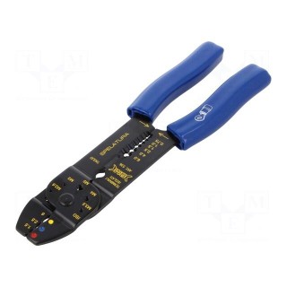 Tool: multifunction wire stripper and crimp tool | 0.25÷6mm2