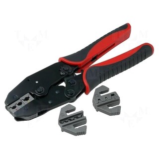 Kit: for crimping push-on connectors, terminal crimping | 220mm