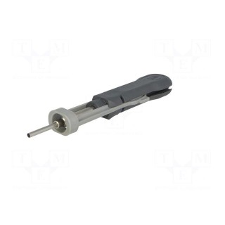 Tool: for demounting of terminals | terminals | 3mm | Series: Han D