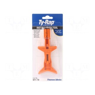 Tool: mounting tool | cable ties | Material: plastic | 2.4÷4.7mm