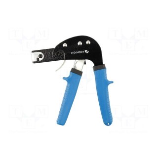 Tool: riveting press | plastic anchor