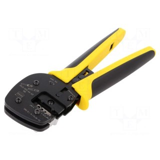 Tool: for crimping | Han | terminals | 0.14÷1mm2,1.5mm2,2.5mm2,4mm2