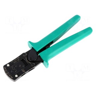 Tool: for crimping | terminals | SEH-001T-P0.6 | 193mm | steel