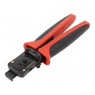 Tool: for crimping | Ultra-Fit | terminals | 18AWG÷16AWG
