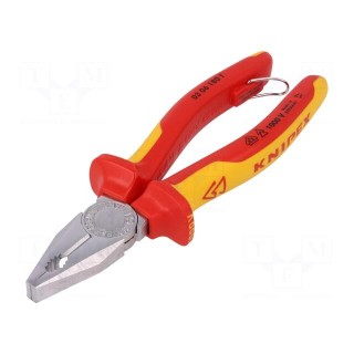 Pliers | insulated,universal | for working at height | 180mm