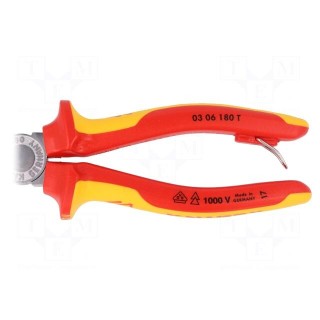 Pliers | insulated,universal | for working at height | 180mm