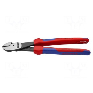 Pliers | side,cutting | 250mm | Features: high leverage