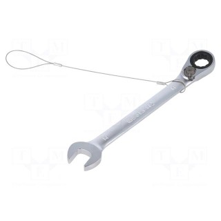 Wrench | combination spanner | steel | L: 190mm | Spanner: 14mm