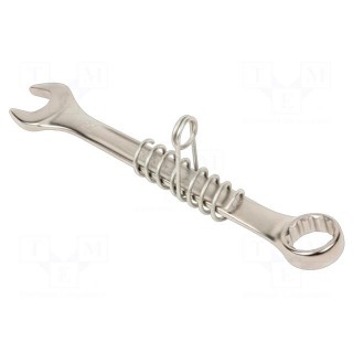Wrench | combination spanner | steel | L: 208mm | Spanner: 18mm