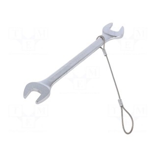 Wrench | spanner | steel | L: 202mm | Spanner: 16mm,17mm