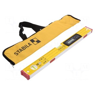 Electronic level | L: 0.61m | IP65 | Kit: carrying case