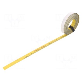 Measuring tape | L: 10m | Width: 13mm | Enclos.mat: steel