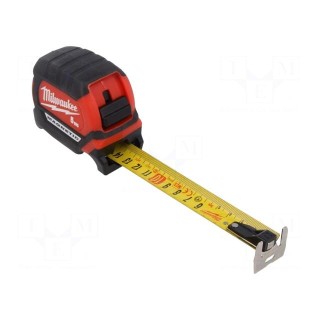Measuring tape | L: 5m | Width: 27mm | magnetic