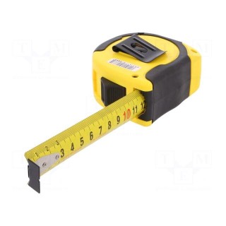 Measuring tape | L: 8m | Width: 30mm | Enclos.mat: ABS,elastolan