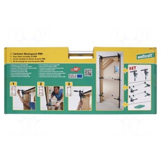 Door frame assembly set; 600÷1000mm; adjustable; Pro