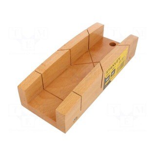 Mitre box; L: 250mm; W: 62mm; wood